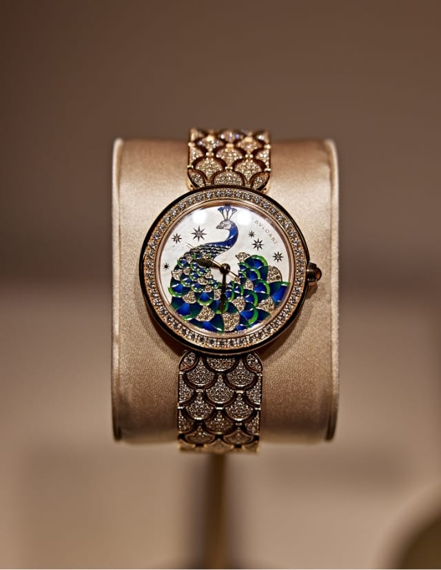 Pieces from Bulgari's 2025 High Jewellery and High-End Watch Trunk Show in Singapore. PHOTOS: COURTESY OF BULGARI